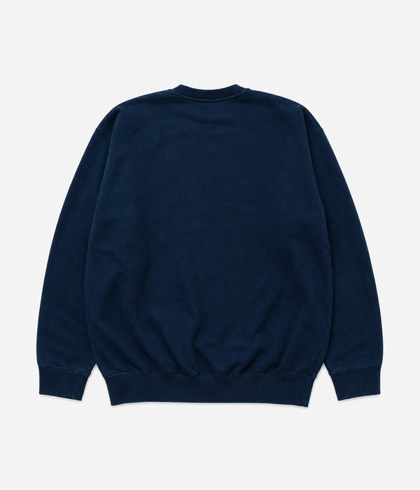 STUDIO ANIMALS "Running horse" Embroidered sweatshirt Navy