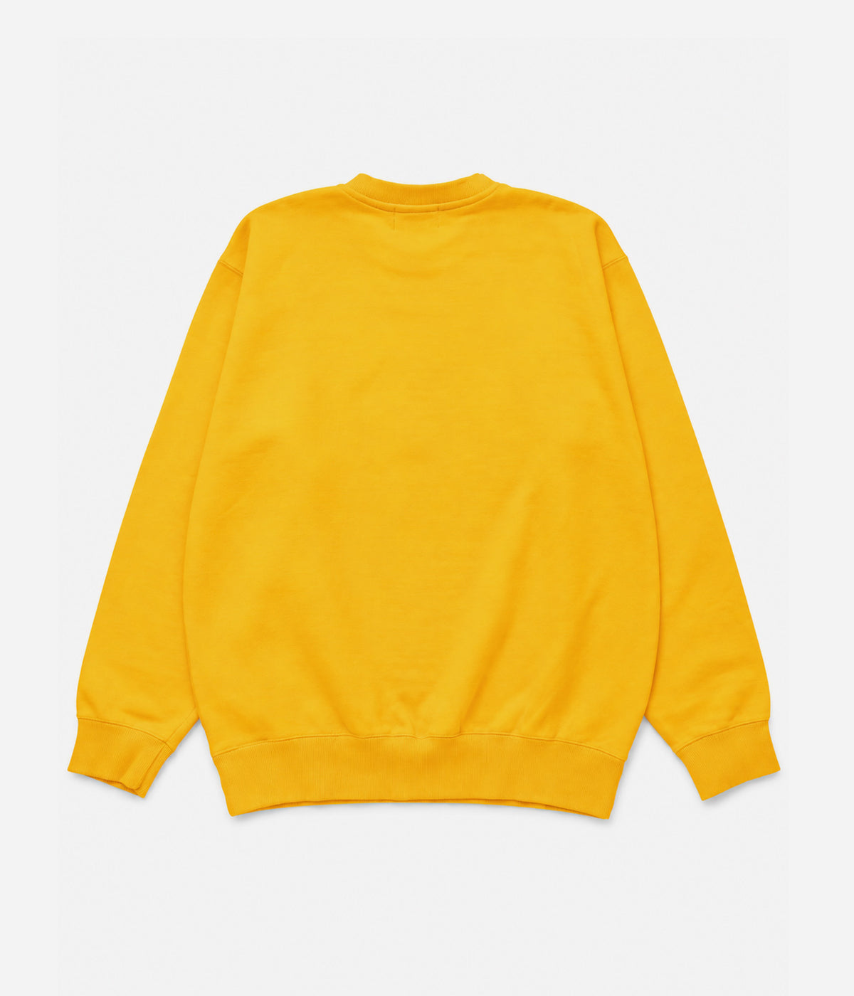 STUDIO ANIMALS "Animals Letter Solid Print" SWEATSHIRT Yellow