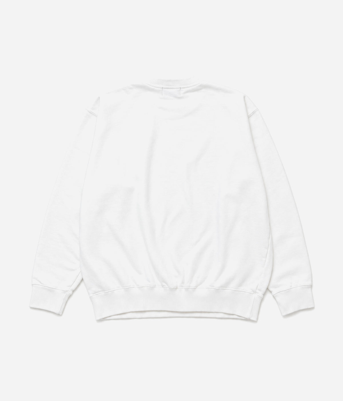 STUDIO ANIMALS "Animals Letter Solid Print" SWEATSHIRT WHITE