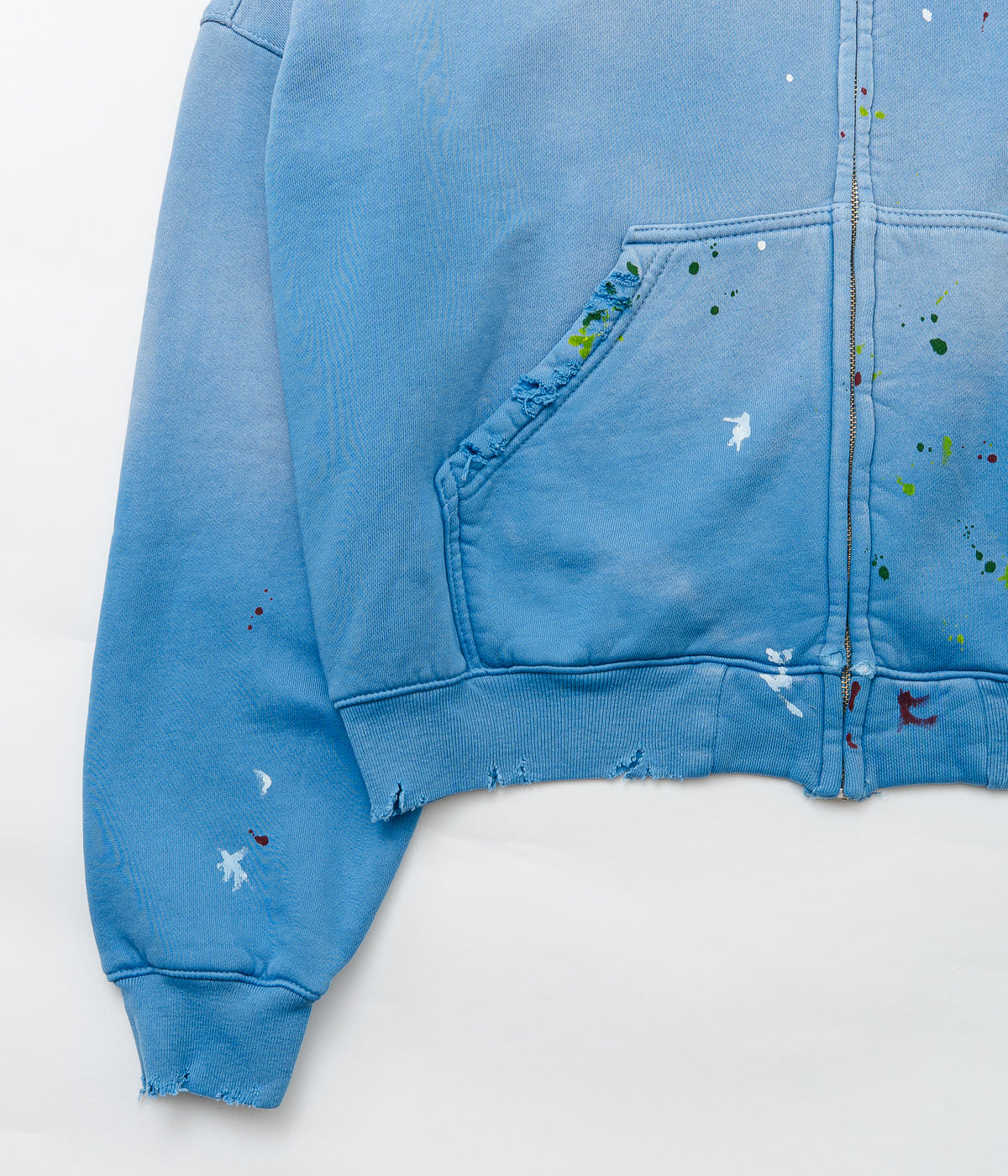 STUDIO ANIMALS ×MOOJIMOOJI “Animals Letter” Hoodie Blue