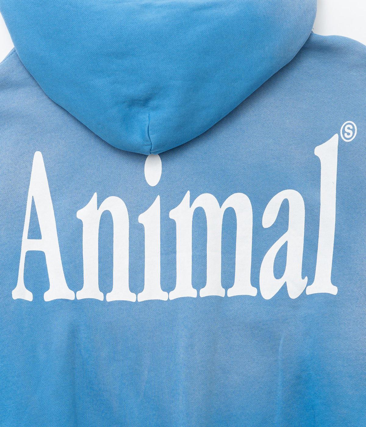 STUDIO ANIMALS ×MOOJIMOOJI “Animals Letter” Hoodie Blue