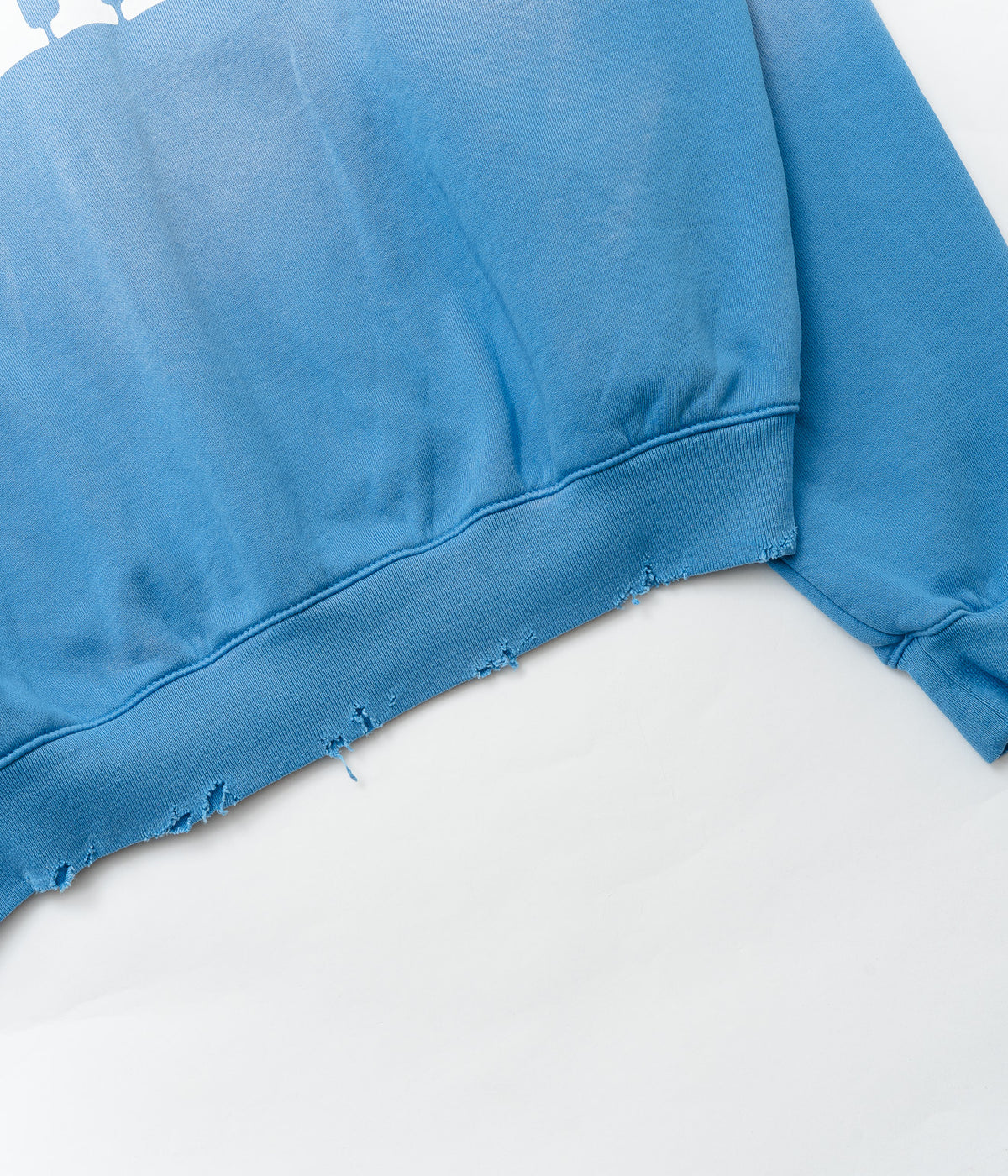 STUDIO ANIMALS ×MOOJIMOOJI “Animals Letter” Hoodie Blue