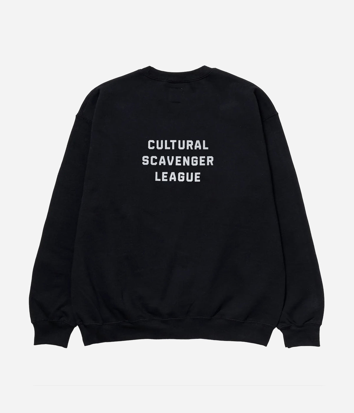 LOOSEJOINTS "SPECTATOR - 'OLD SPECTATOR LOGO' CREW NECK" BLACK