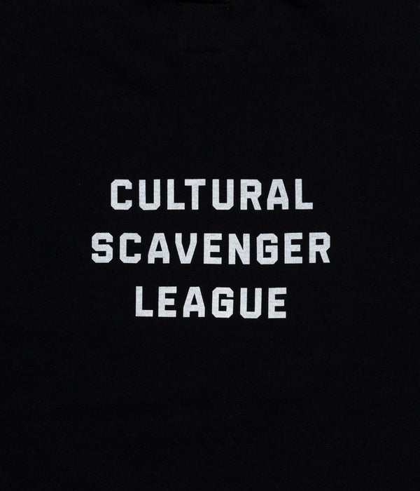 LOOSEJOINTS "SPECTATOR - 'OLD SPECTATOR LOGO' CREW NECK" BLACK