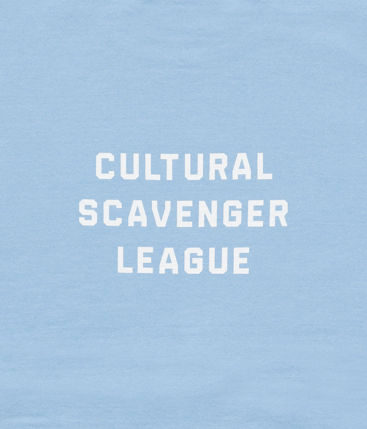 LOOSEJOINTS "SPECTATOR - 'OLD SPECTATOR LOGO' CREW NECK" LIGHT BLUE