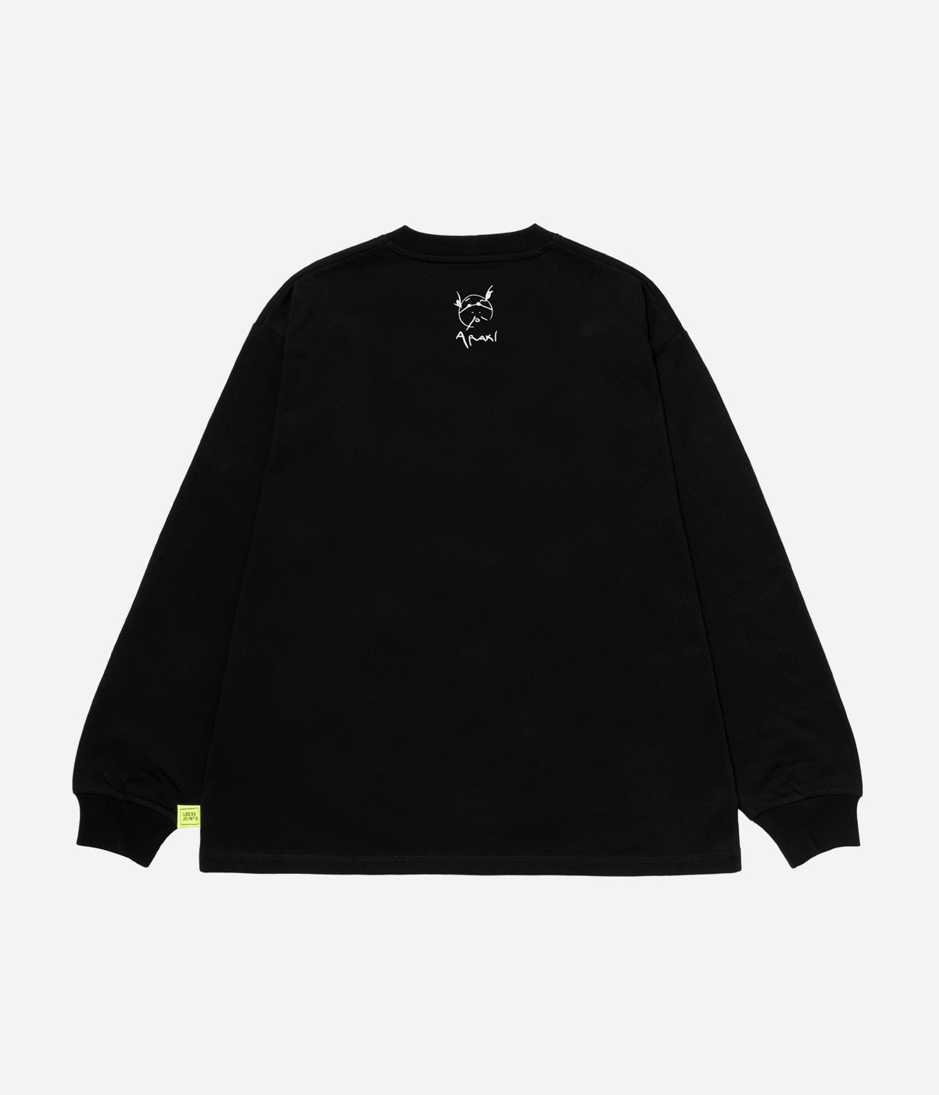 LOOSEJOINTS "NOBUYOSHI ARAKI 'FLOWERS' L/S T" BLACK