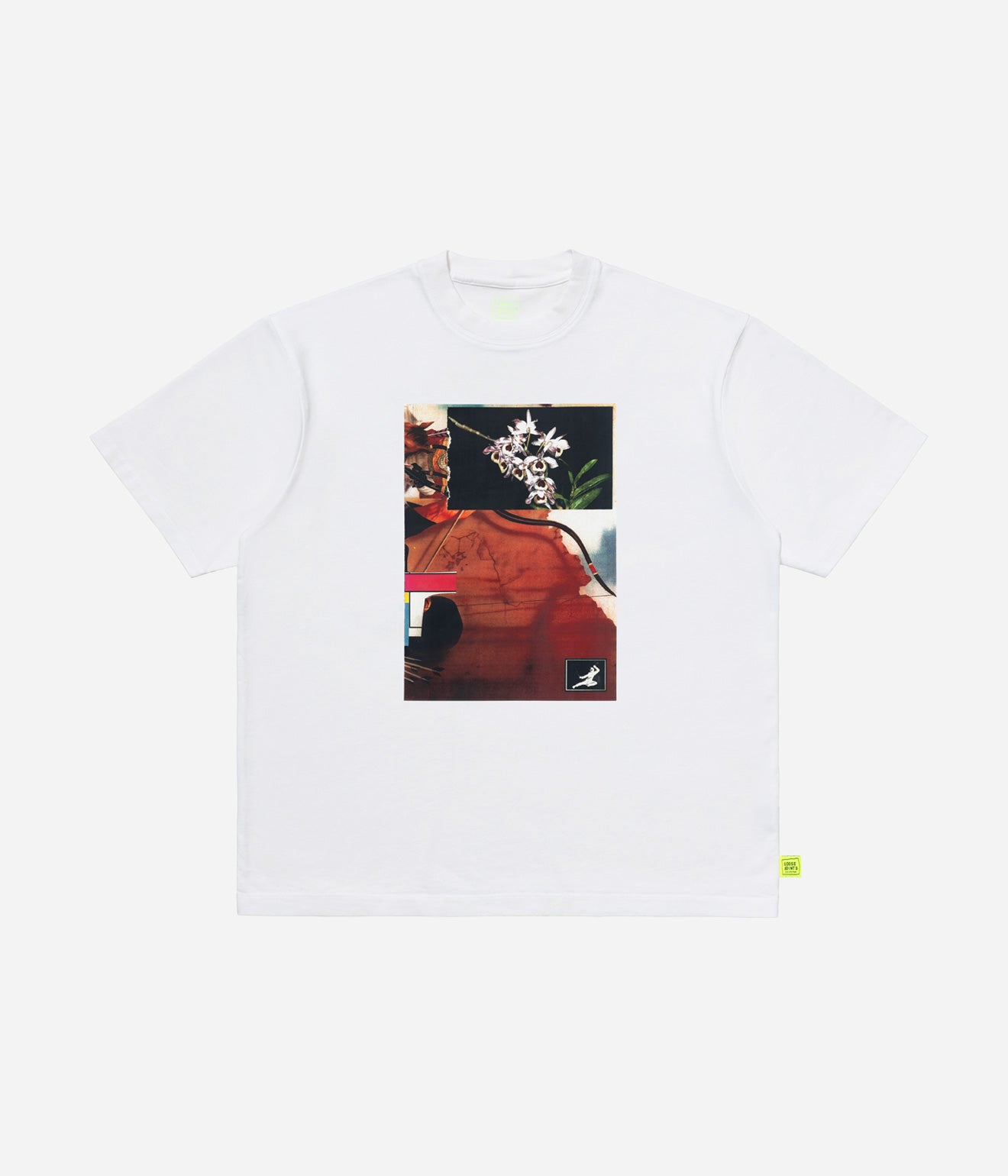 LOOSEJOINTS "TOMOO GOKITA - 'NINJA LOVE FLOWER S' S/S T" WHITE
