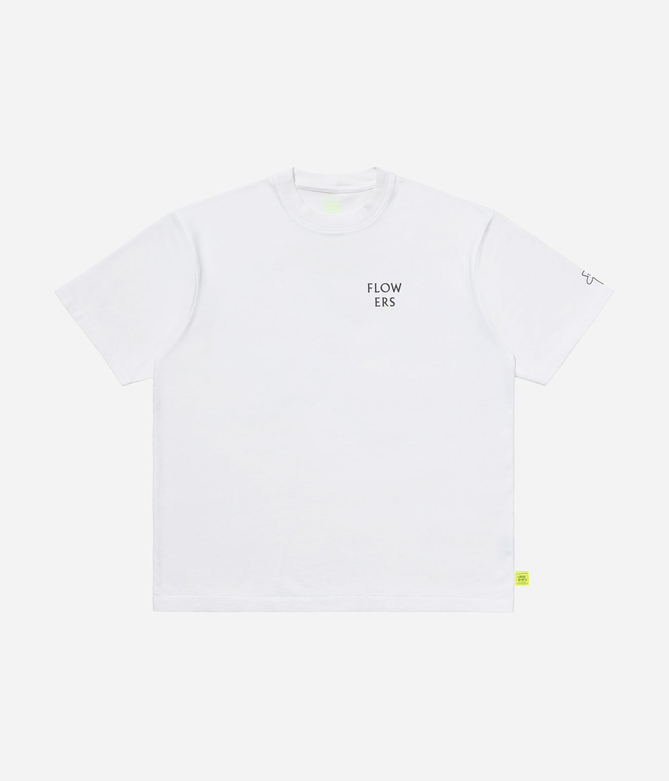 LOOSEJOINTS "NORITERU MINEZAKI - 'AS THE FLOWER BLOOM IN THE FIELD' S/S T" WHITE