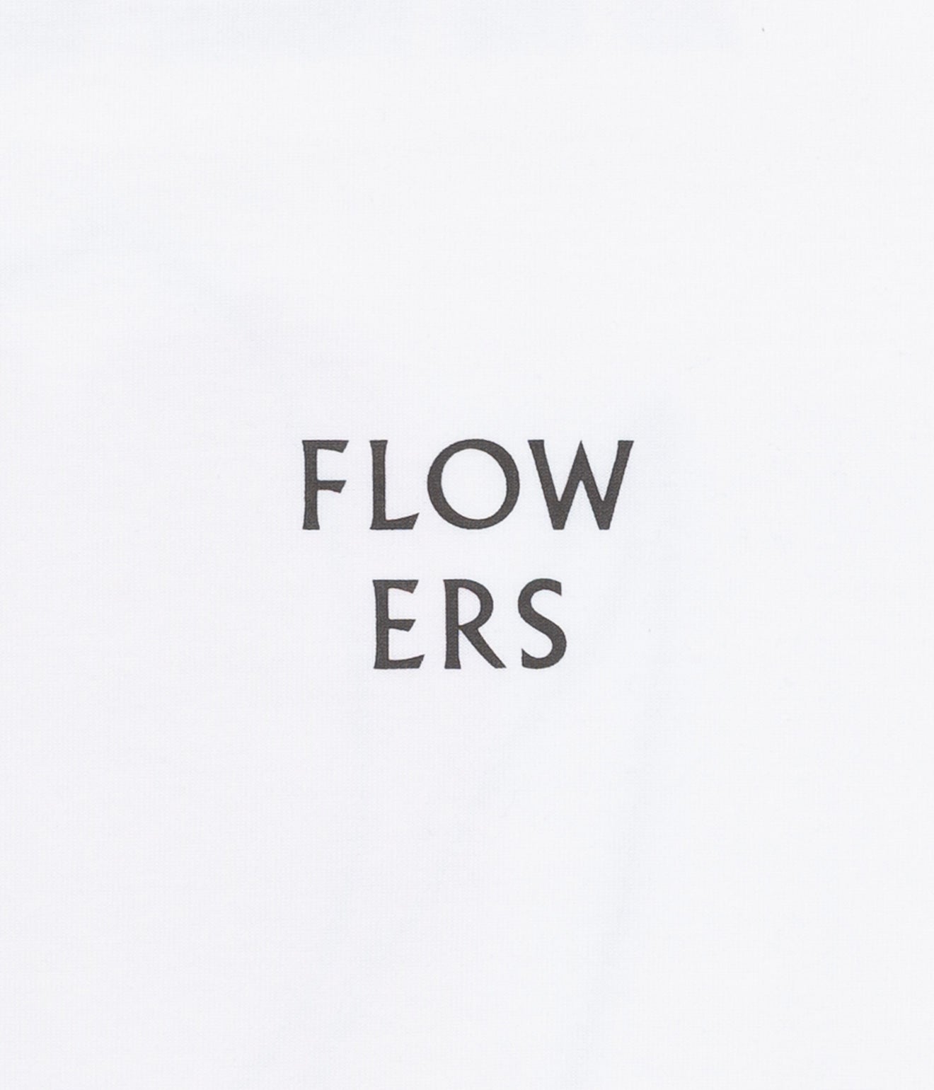 LOOSEJOINTS "NORITERU MINEZAKI - 'AS THE FLOWER BLOOM IN THE FIELD' S/S T" WHITE