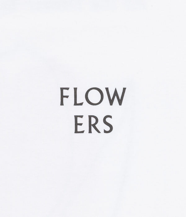 LOOSEJOINTS "NORITERU MINEZAKI - 'AS THE FLOWER BLOOM IN THE FIELD' S/S T" WHITE