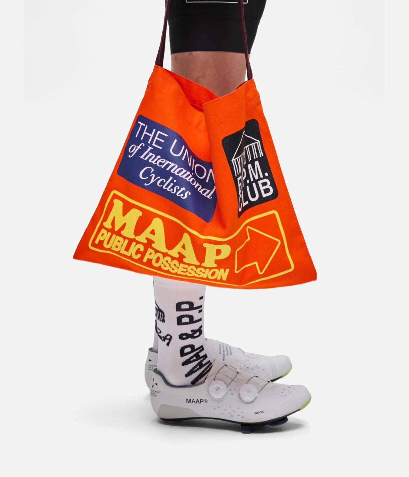 Public Possession & MAAP "MAAP" Musette Flare Orange