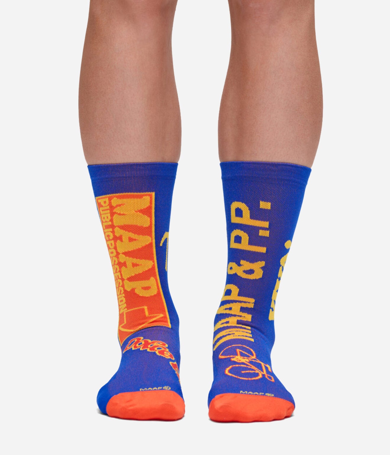 Public Possession & MAAP "TEAM" Sock Cobald Blue