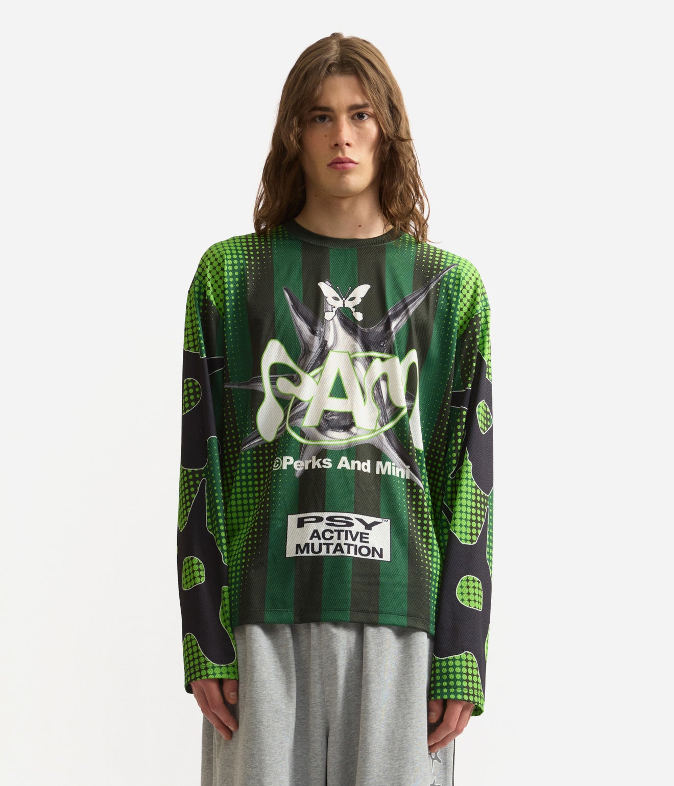 P.A.M. "PIPE DREAM MESH SPORTS TOP" MULTI