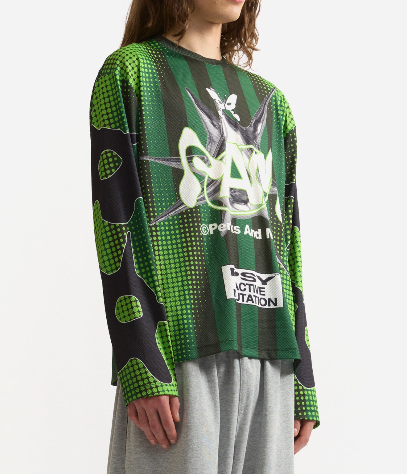 P.A.M. "PIPE DREAM MESH SPORTS TOP" MULTI