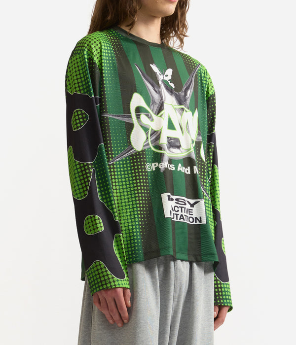 P.A.M. "PIPE DREAM MESH SPORTS TOP" MULTI