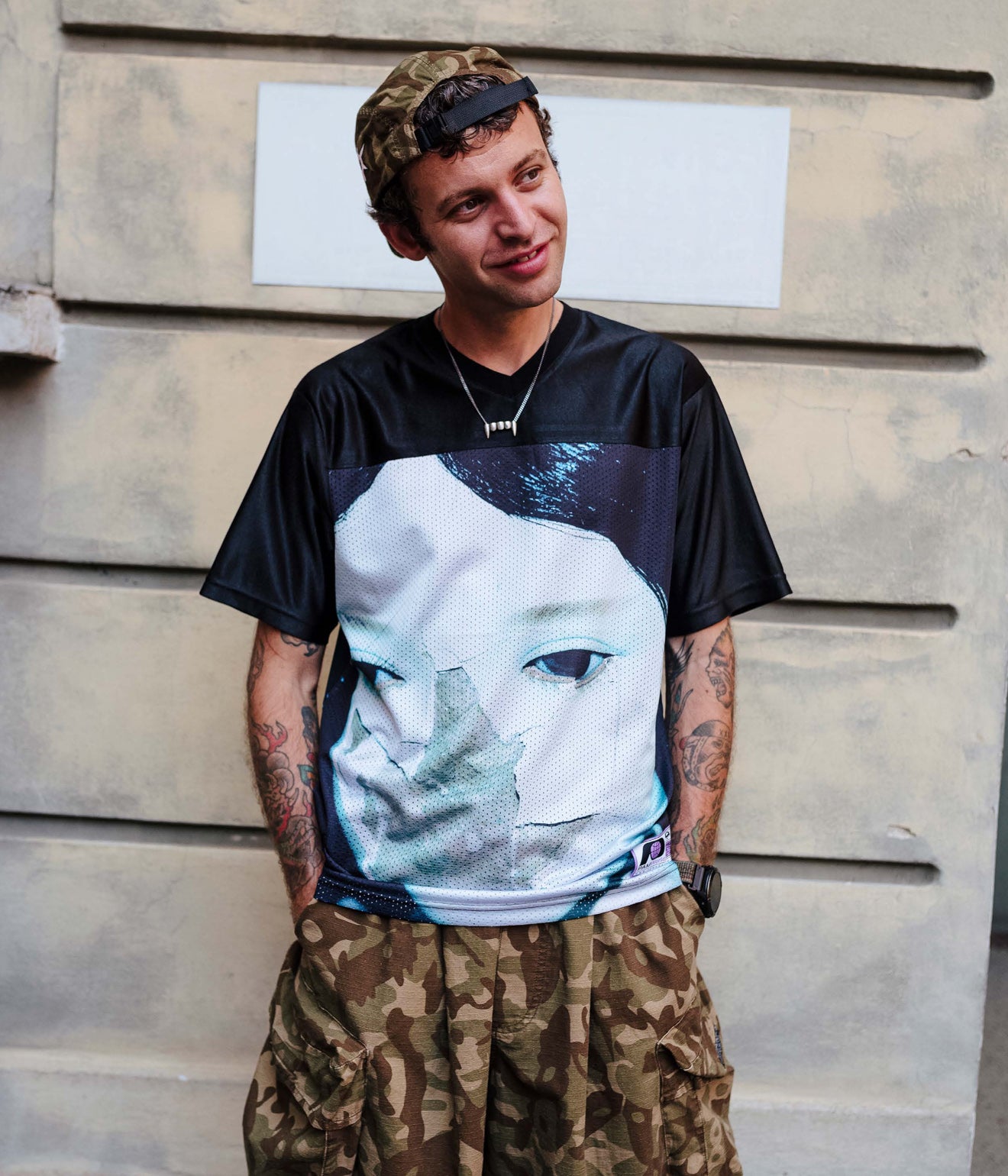 P.A.M. "FOOTBALL JERSEY - JOSHUA GORDON" BLACK