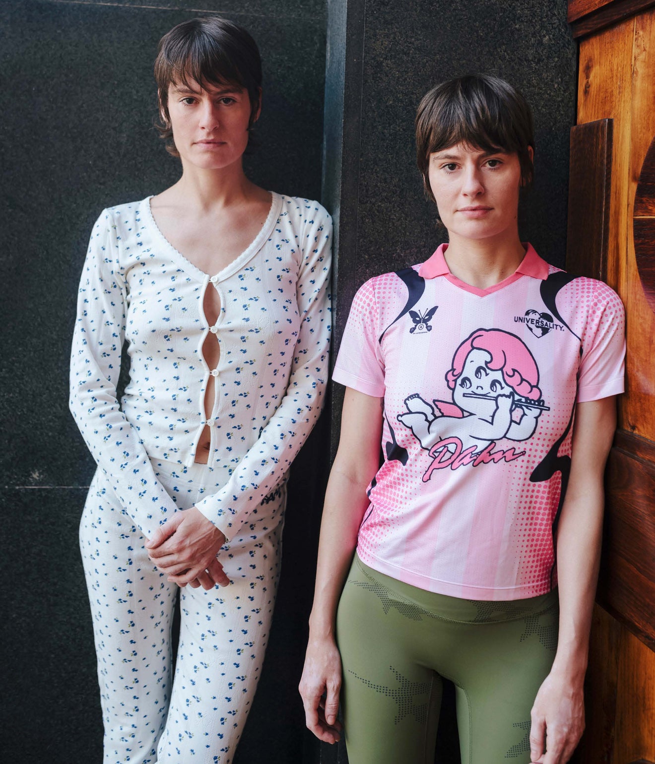 P.A.M. WOMEN "FLUTES OF PAN SOMA JERSEY" PINK ICING