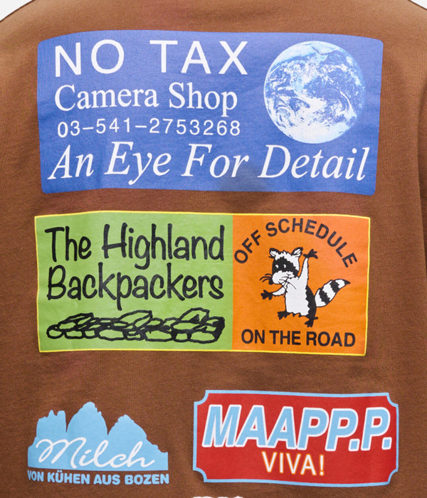 Public Possession & MAAP "Trail" Longsleeve Brown