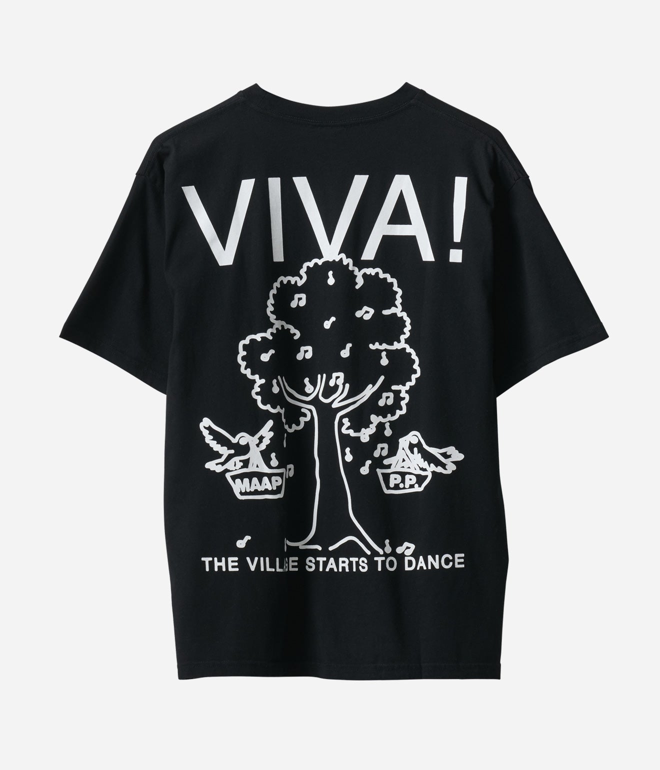 Public Possession & MAAP "VIVA!" T-Shirt Black
