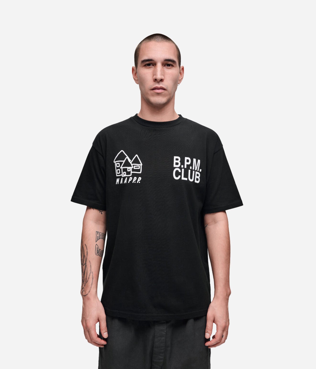 Public Possession & MAAP "VIVA!" T-Shirt Black