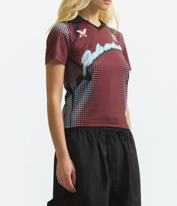 P.A.M. WOMEN "STIPPLE SOMA JERSEY" BRICK RED