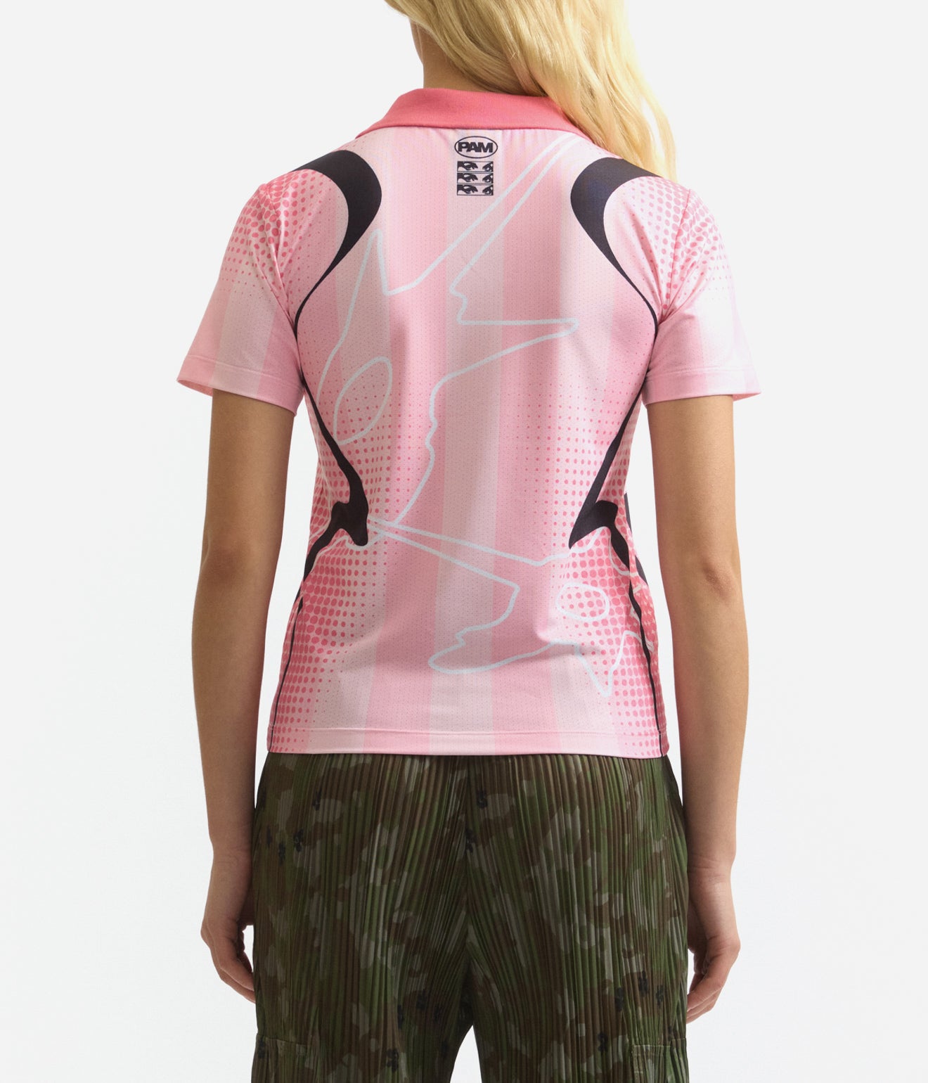 P.A.M. WOMEN "FLUTES OF PAN SOMA JERSEY" PINK ICING