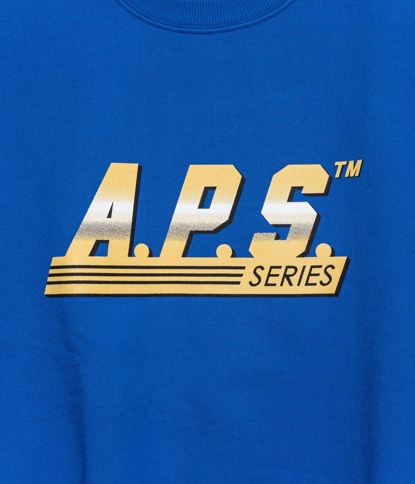 Arnold Park Studios "APS SERIES CREWNECK" COBALT BLUE - WEAREALLANIMALS