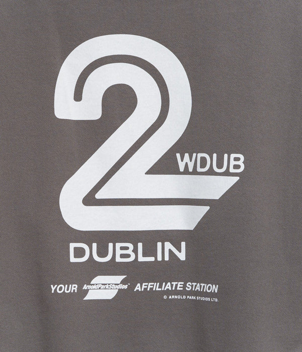 Arnold Park Studios "FAMILY OF NETWORKS CREW NECK" PIGMENT GREY - WEAREALLANIMALS