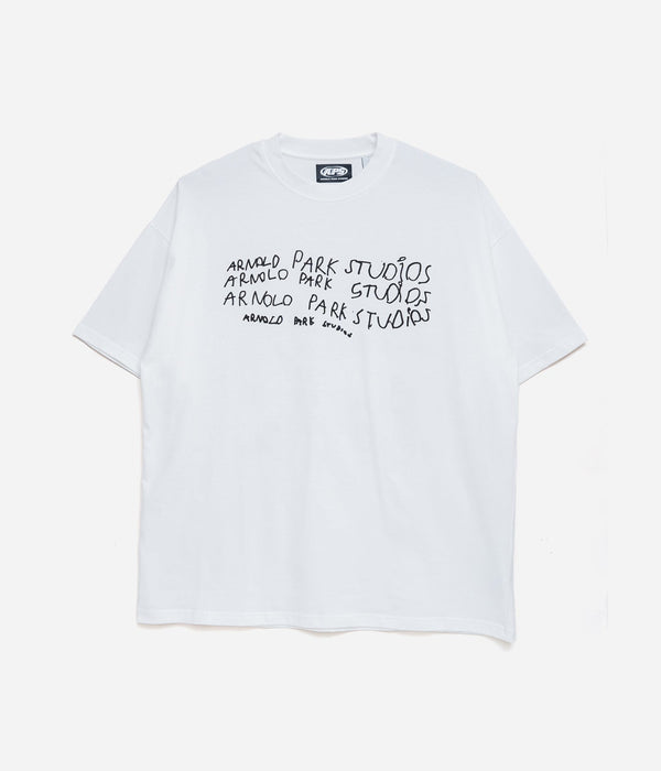 Arnold Park Studios "IMAGINARY FRIENDS SHORT SLEEVE" WHITE - WEAREALLANIMALS