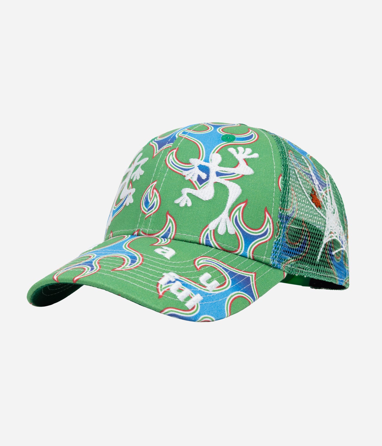b.Eautiful "Biyu Hat" Blue Flame / Green