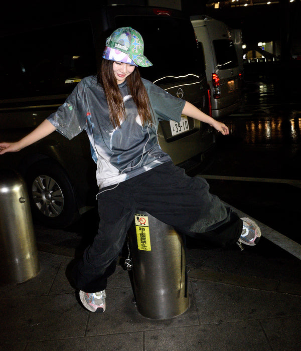b.Eautiful "Biyu Hat" Blue Flame / Green