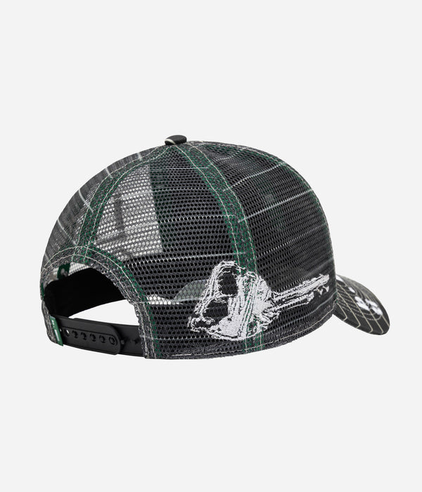 b.Eautiful x LEO GON’DO "Biyu Hat" Black Stripe / White