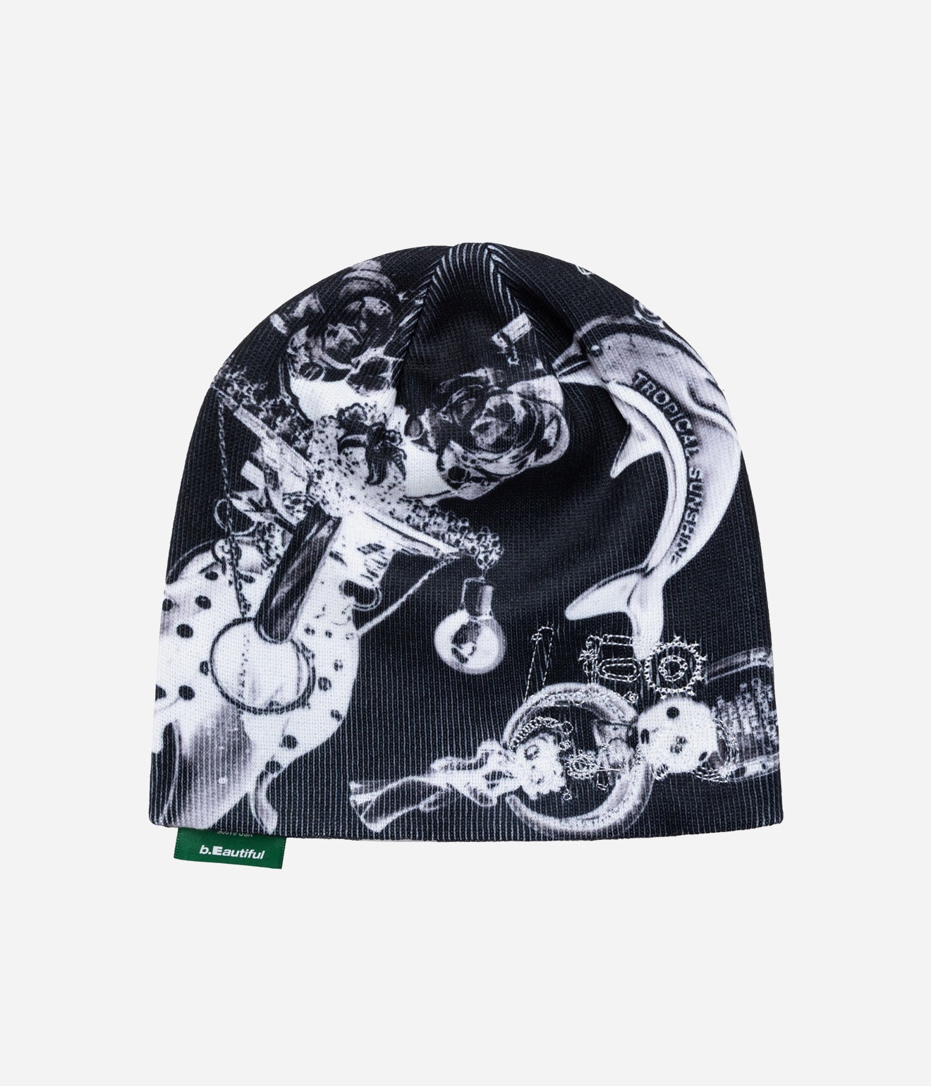 b.Eautiful x LEO GON’DO "Layer Beanie" Black