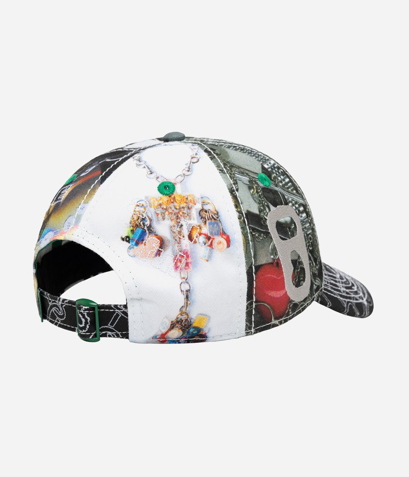 b.Eautiful x LEO GON’DO "Vapor Low Profile Hat" Mix Chain / Silver