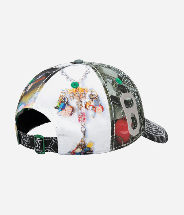 b.Eautiful x LEO GON’DO "Vapor Low Profile Hat" Mix Chain / Silver