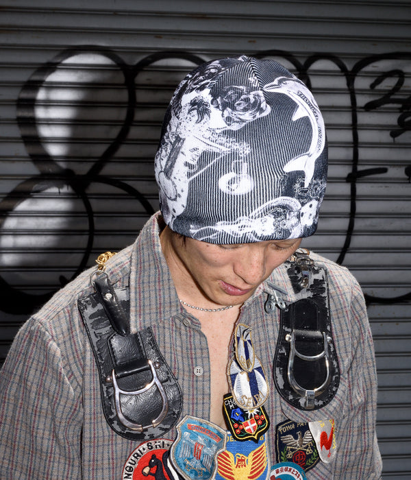 b.Eautiful x LEO GON’DO "Layer Beanie" Black