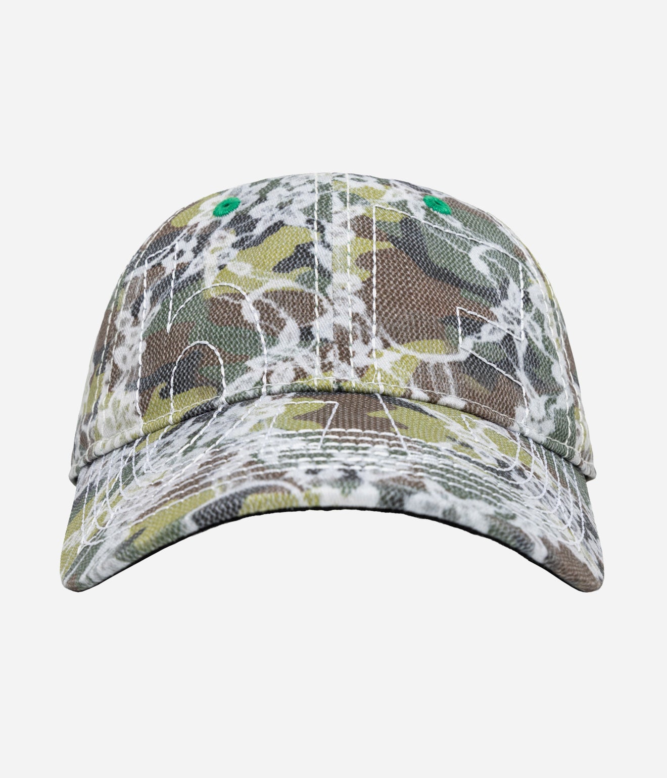 b.Eautiful "Vapor Low Profile Hat" Lace Camo / White