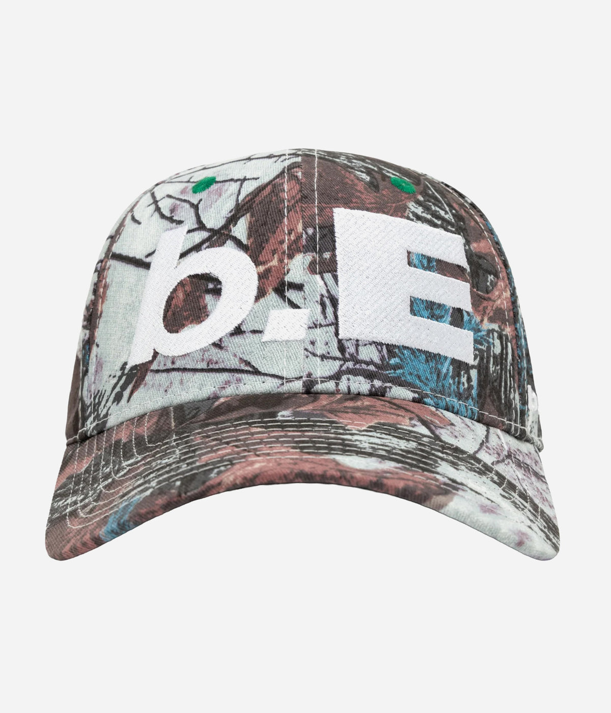 b.Eautiful "b.E Hat" Stone Blue Real Camo / White