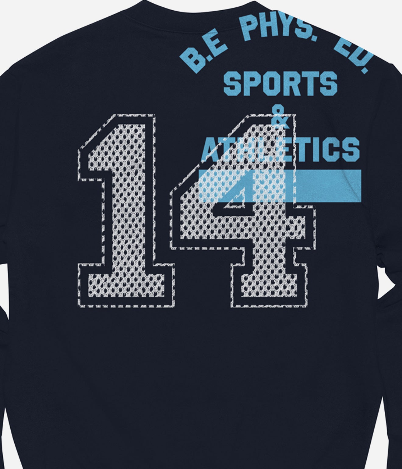 b.Eautiful "Active Crewneck Sweatshirt" Navy - WEAREALLANIMALS