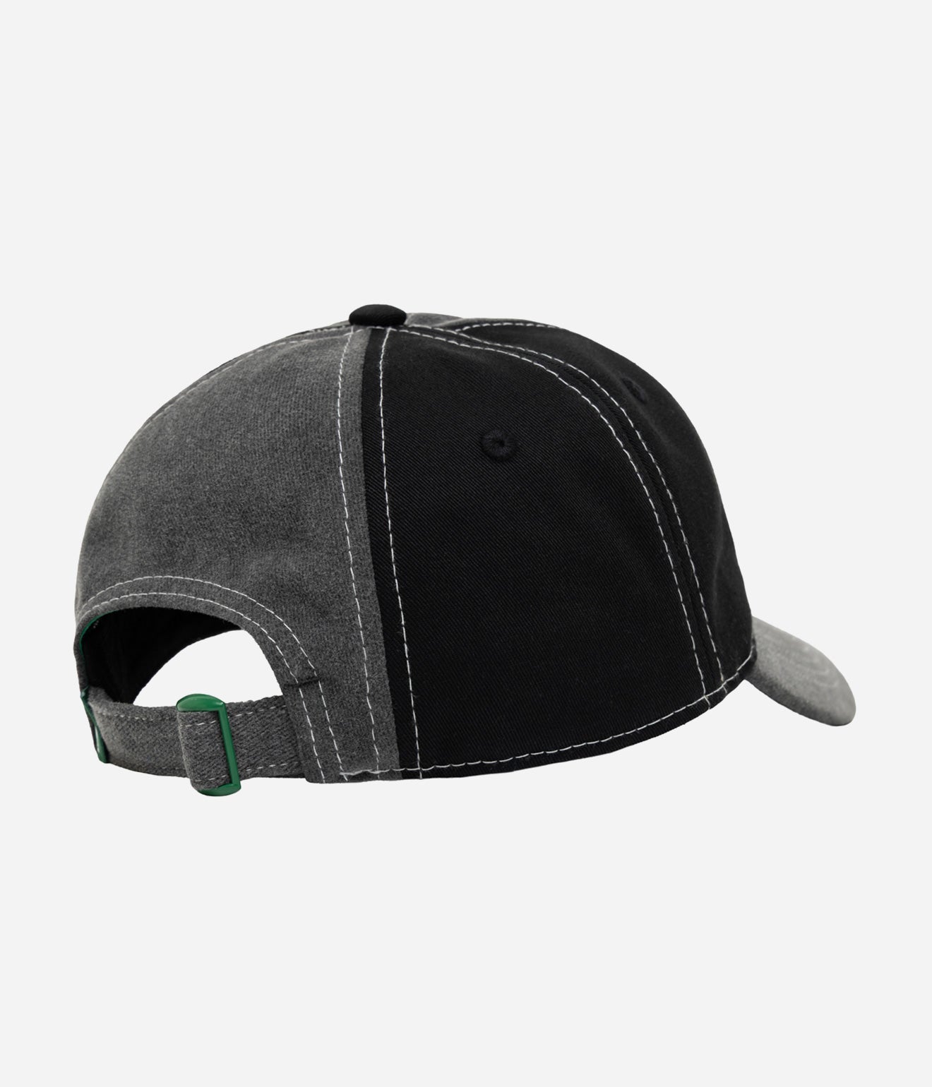 b.Eautiful "B-Turn Low Profile Hat" Washed Black / Black / White - WEAREALLANIMALS