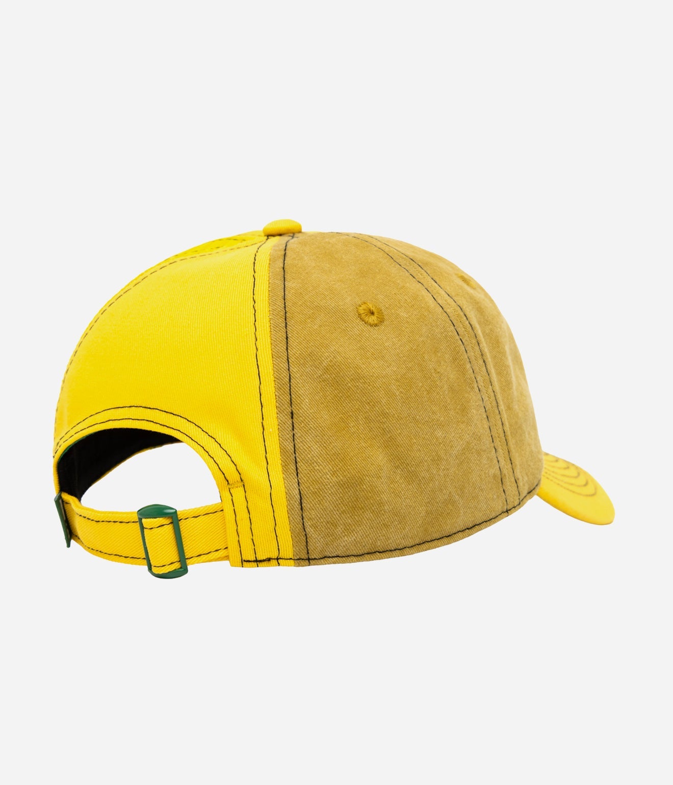 b.Eautiful "B-Turn Low Profile Hat" Washed Yellow / Yellow / Black - WEAREALLANIMALS
