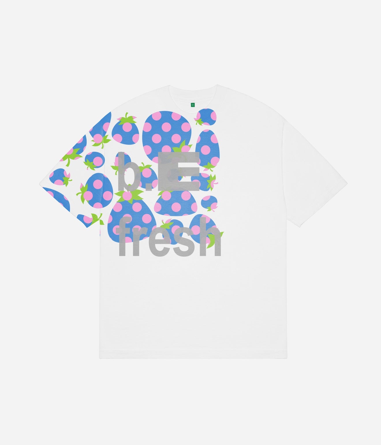 b.Eautiful "b.E Fresh T-Shirt" White - WEAREALLANIMALS