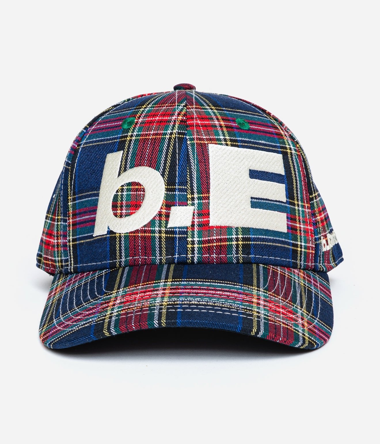 b.Eautiful "b.E Hat" Blue Plaid / White - WEAREALLANIMALS
