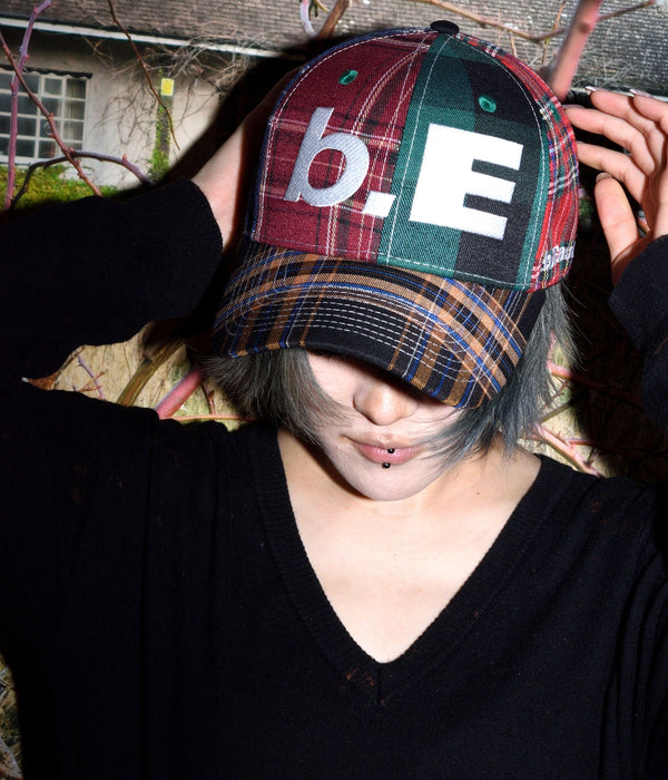 b.Eautiful "b.E Hat" Mix Plaid - WEAREALLANIMALS