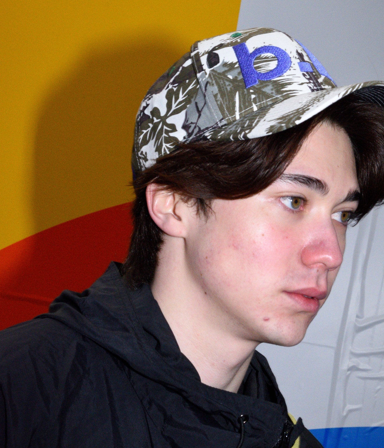 b.Eautiful "b.E Hat" Oak Camo / Deep Blue - WEAREALLANIMALS