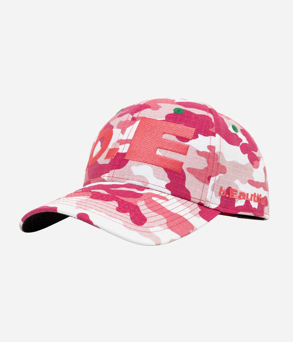 b.Eautiful "b.E Hat" Pink Hat Camo / Hot Pink - WEAREALLANIMALS