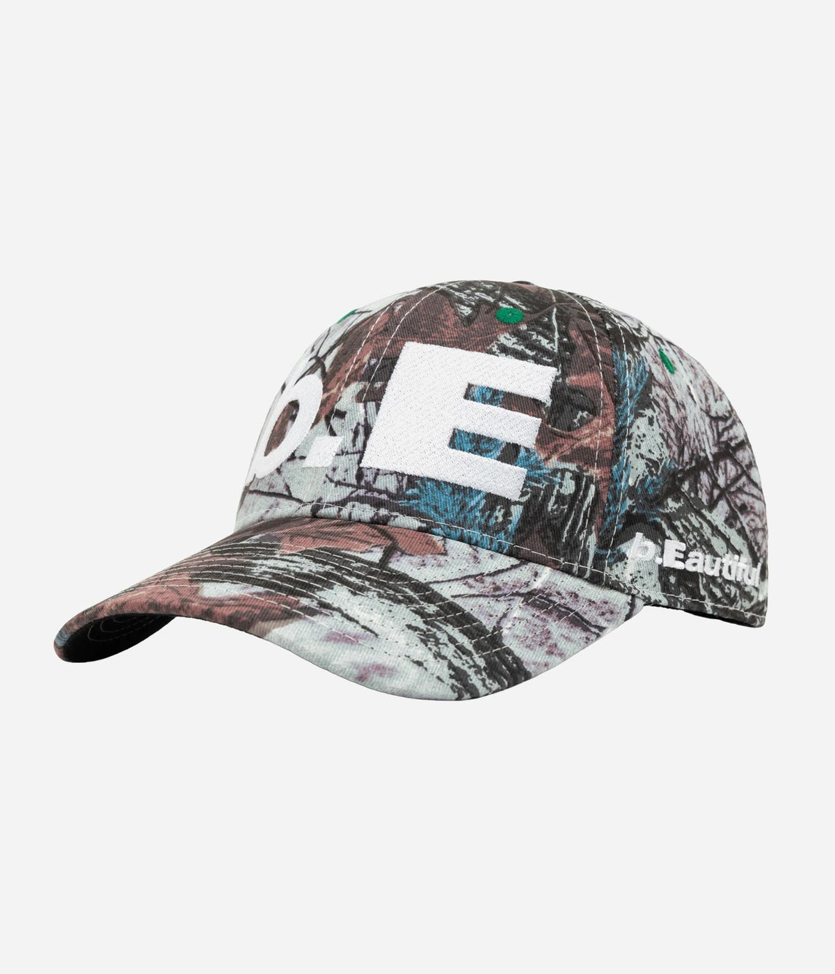 b.Eautiful "b.E Hat" Stone Blue Real Camo / White - WEAREALLANIMALS