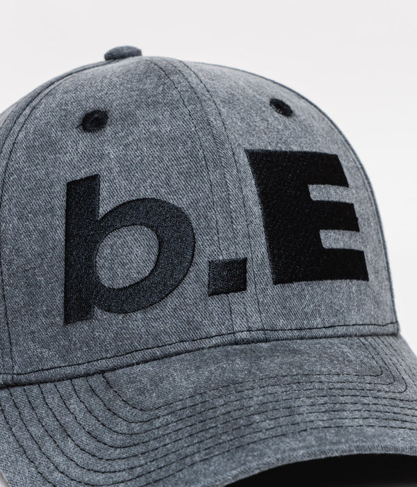 b.Eautiful "b.E Hat" Washed Black / Black - WEAREALLANIMALS