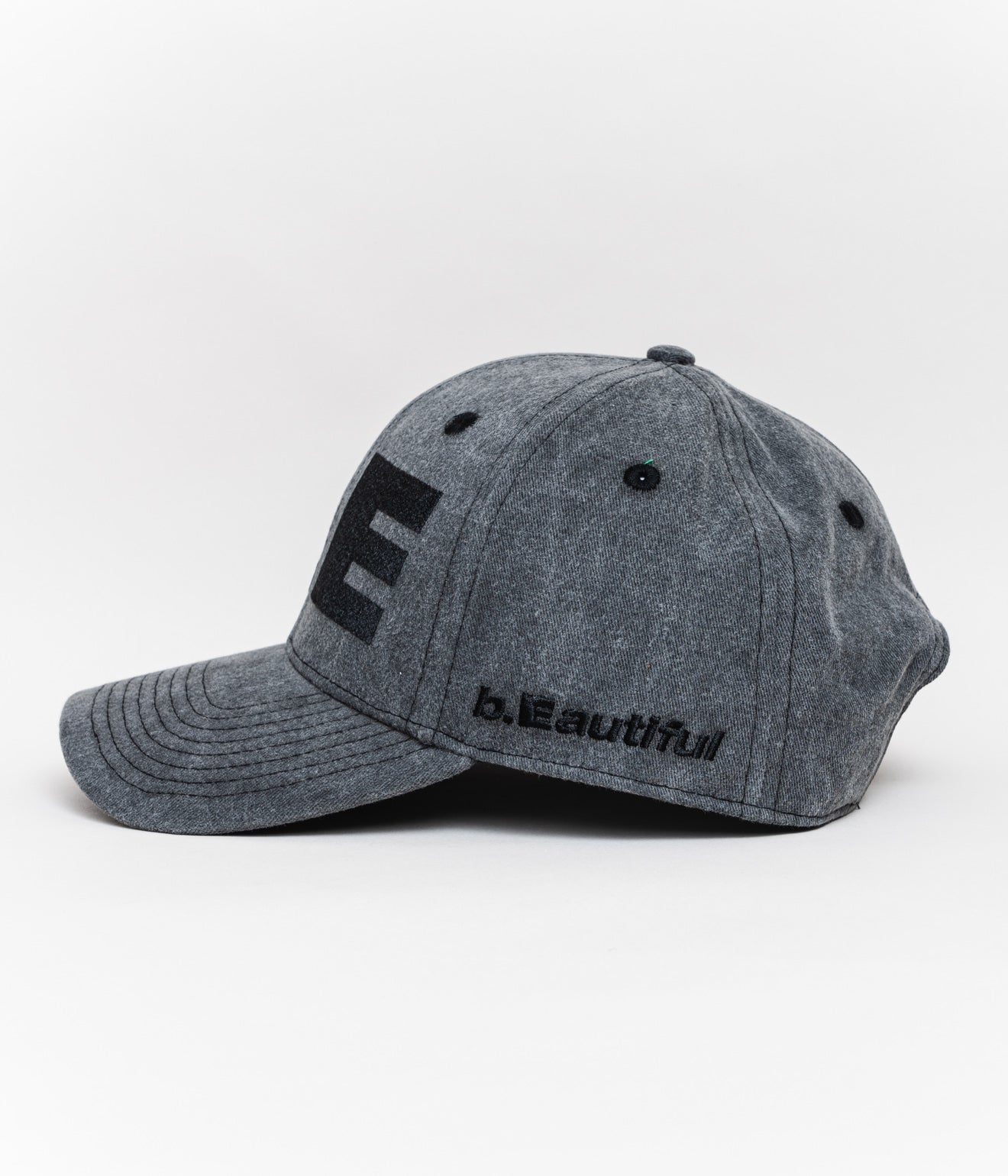 b.Eautiful "b.E Hat" Washed Black / Black - WEAREALLANIMALS