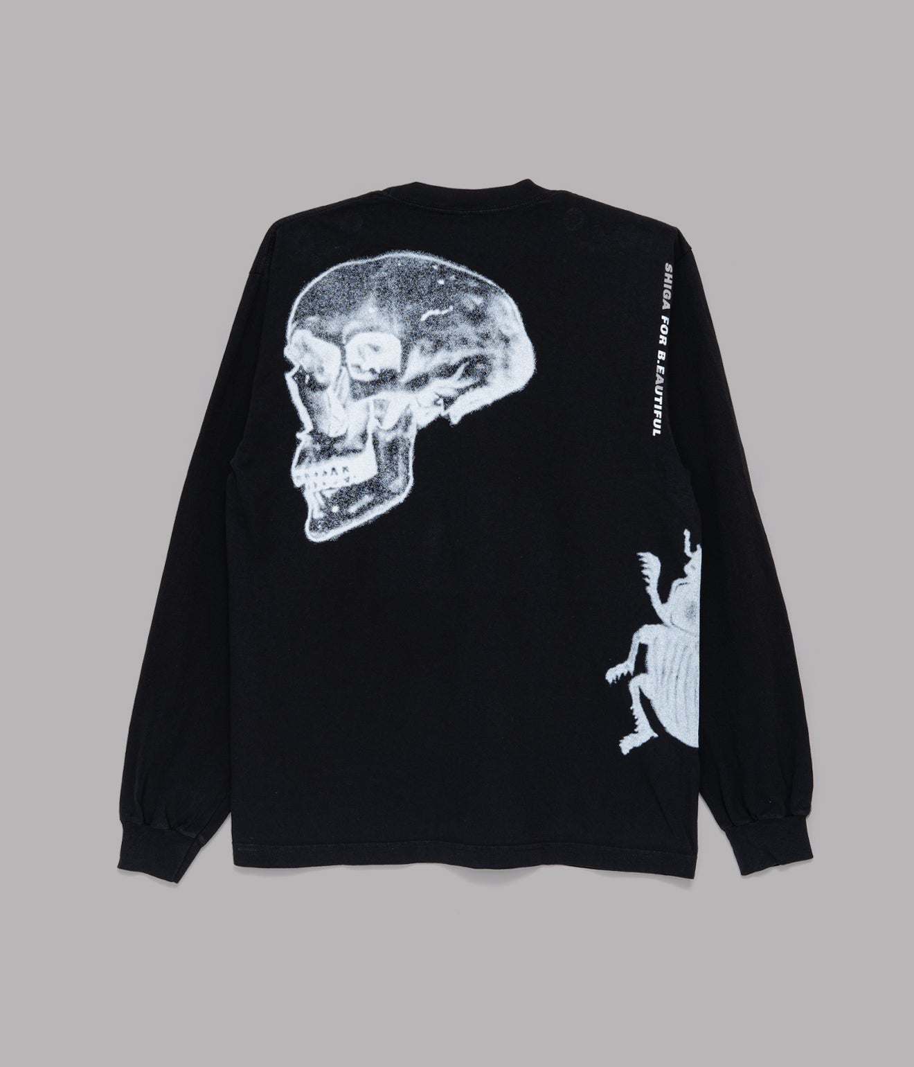 b.Eautiful "b.Eautiful x Shiga Ram LS Shirt" Black - WEAREALLANIMALS